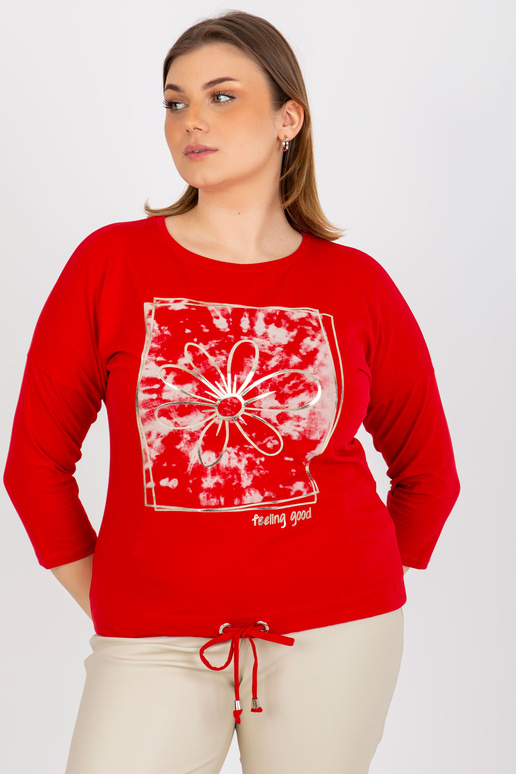 Punane pluss suuruses trükise ja...