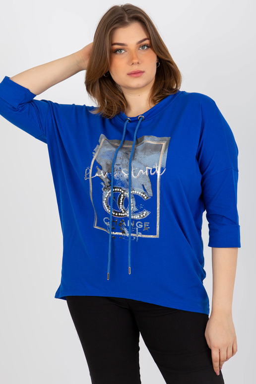 Bluzka-RV-BZ-8456.35-ciemny niebieski