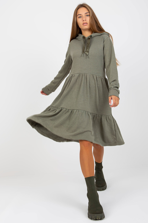 Khaki värvi laienev kapuutsiga... Khaki värvi laienev kapuutsiga...