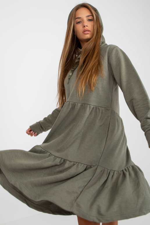 Khaki värvi laienev kapuutsiga... Khaki värvi laienev kapuutsiga...