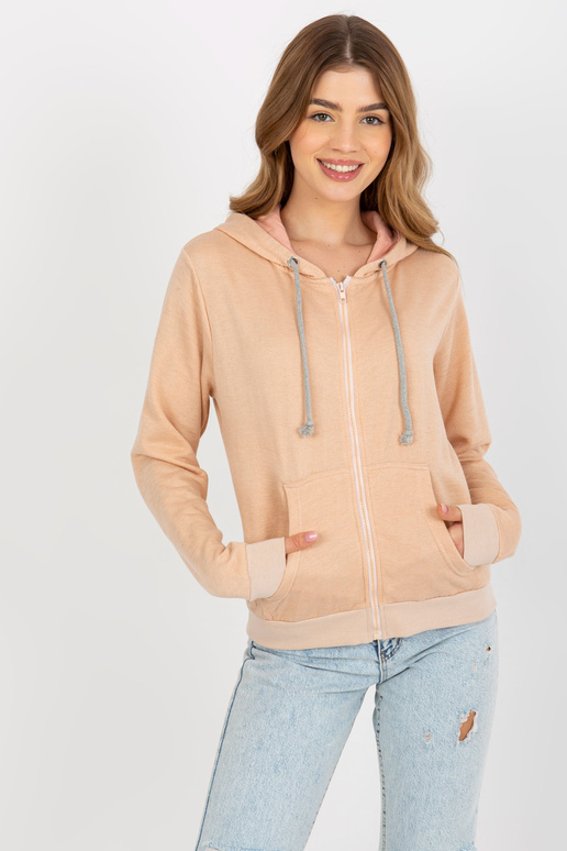 Virsikuvärvi taskutega dressipluus...