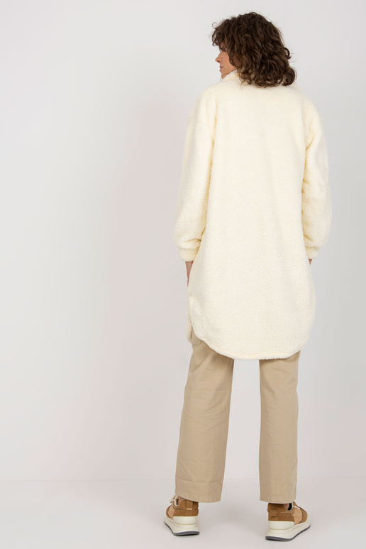 Ecru pika karvase nööbiga särk RUE PARIS