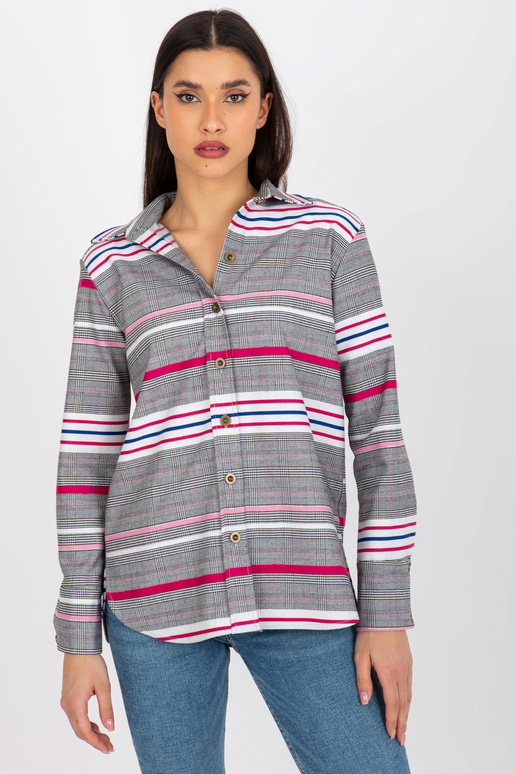 Valge ja roosa naiste ruuduline ja...