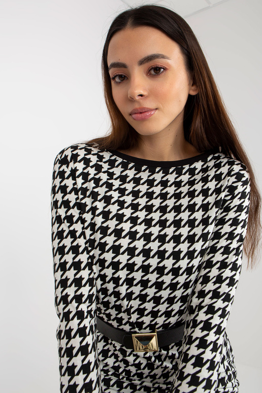 Must-valge elegantne kokteilikleit...