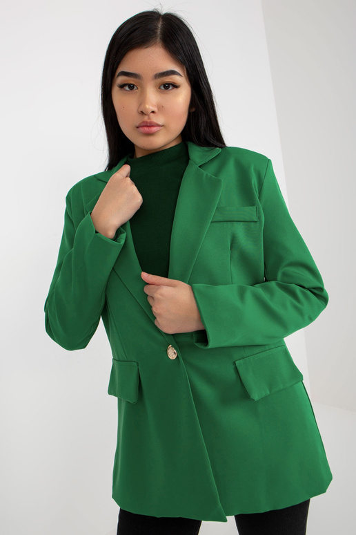 Roheline naiste bleiser nööbiga,...