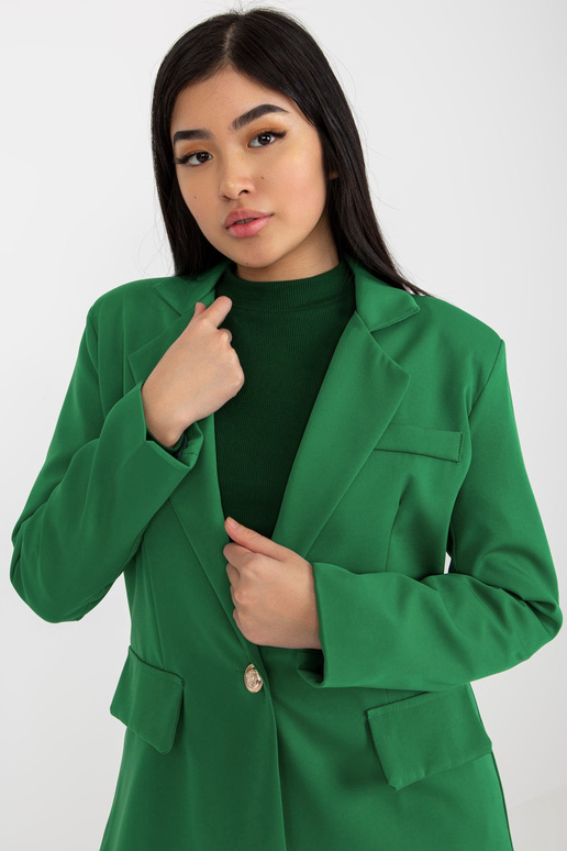 Roheline naiste bleiser nööbiga,...