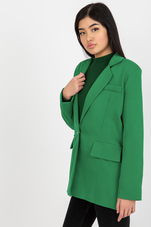 Roheline naiste bleiser nööbiga,...