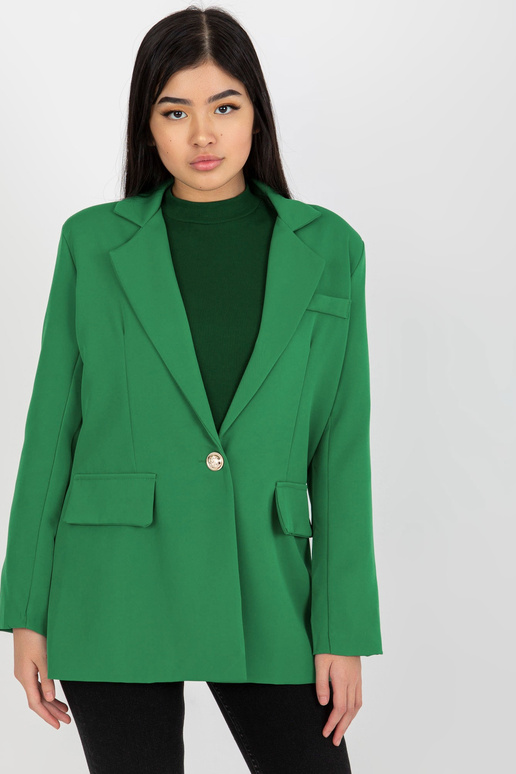 Roheline naiste bleiser nööbiga,...