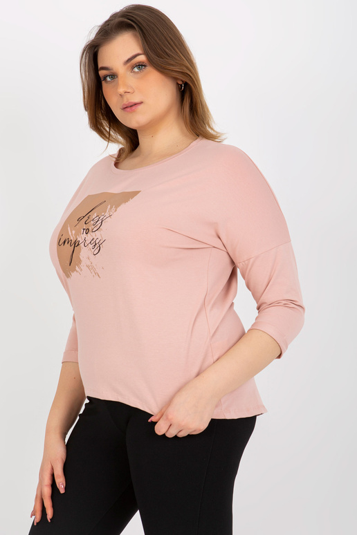 Kahvaturoosa plusssuuruses 3/4...