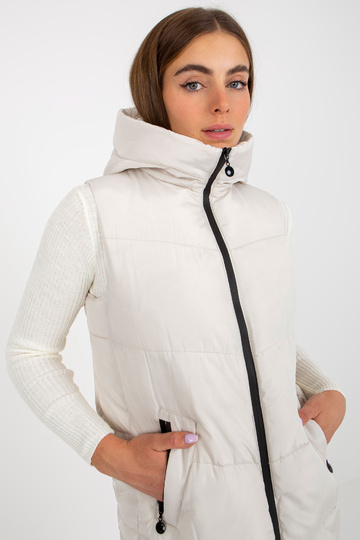 Kreemjas pikk taskutega...