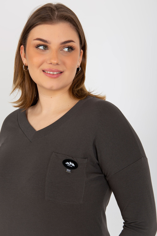 Khaki tavaline pluss suurus...