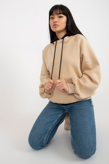 Beež ja must dressipluus...