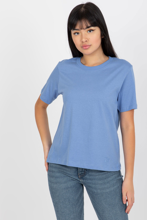 Sinine klassikaline T-särk puuvillast...