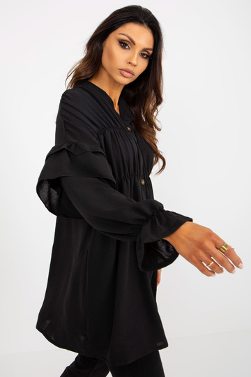 Must boho särk unistuste ja volangidega OCH BELLA