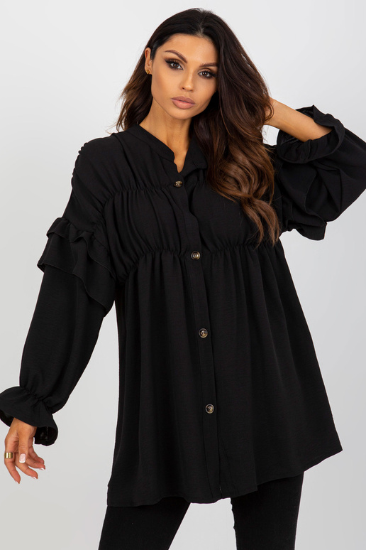 Must boho särk unistuste ja volangidega OCH BELLA