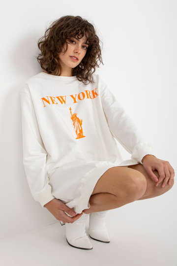 Bluza VI-BL-3212.15X ECRU/ORANŽ 2