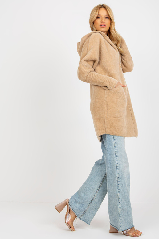 Kaameli naiste alpaka mantel kapuutsi...