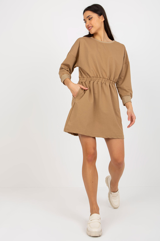 Kameli mini dressipluus elastse... Kameli mini dressipluus elastse...