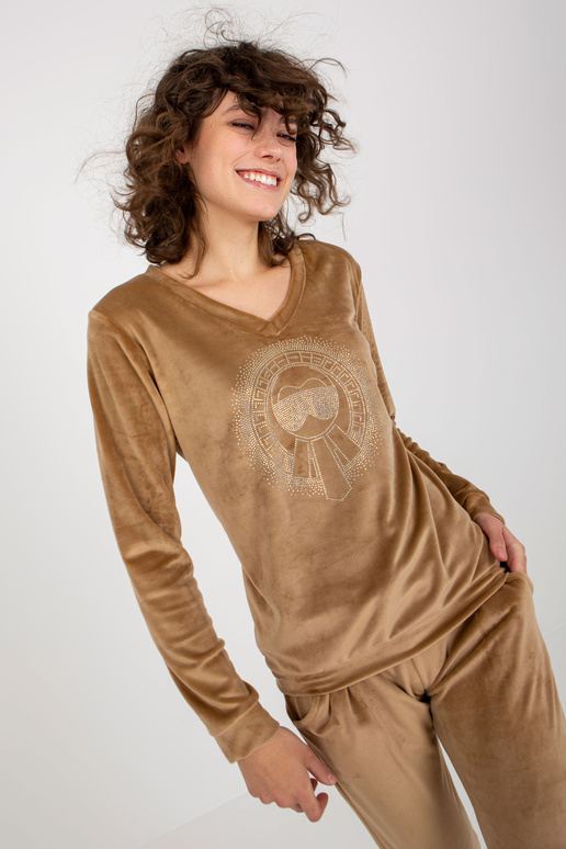 Kaamel naiste V-kaelusega...