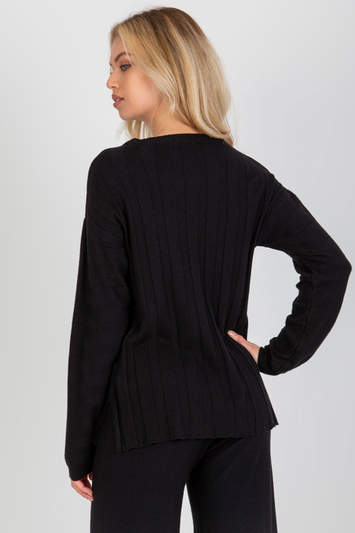 Must sile klassikaline laia triibuga...