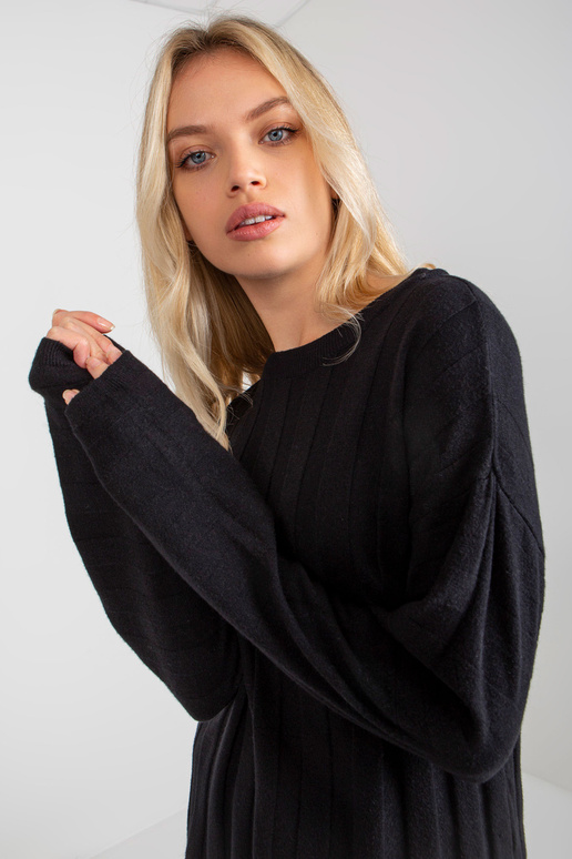 Must sile klassikaline laia triibuga...