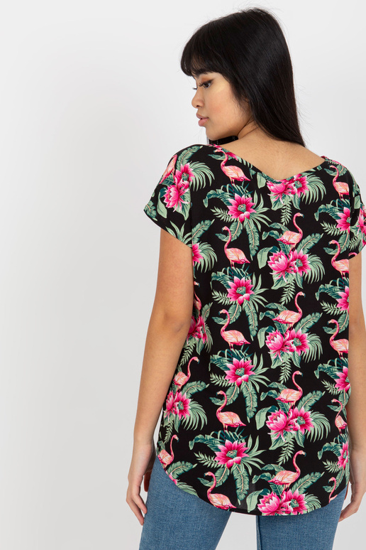 Bluzka-D73771R10978P-Czarno-zielony