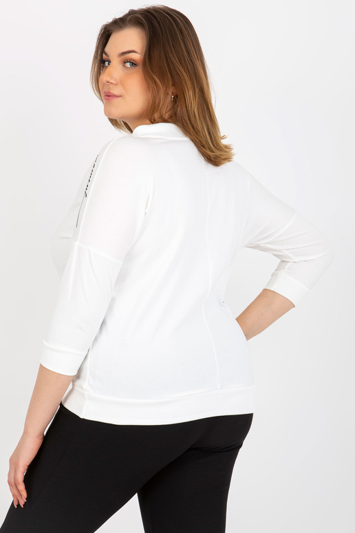 Ecru naiste pluss suuruses pluus...