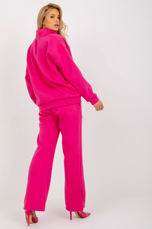 Fuksia kolmeosaline dressipluus komplekt ülaosaga
