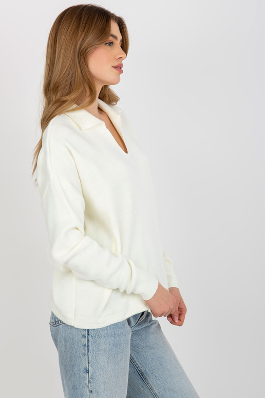 Ecru naiste oversize kraega kampsun