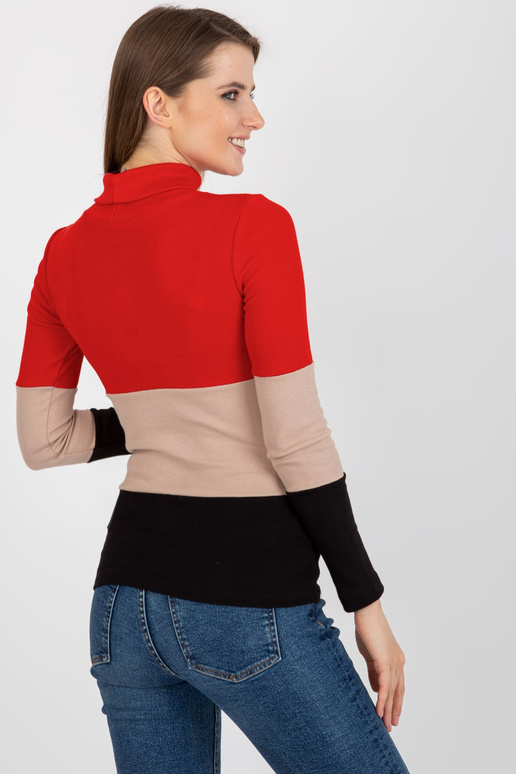 Punane ja must triibulise...