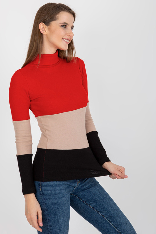 Punane ja must triibulise...