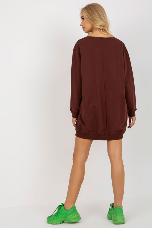 Bluza VI-BL-3212.15X D.PRUUN/KOLLANE