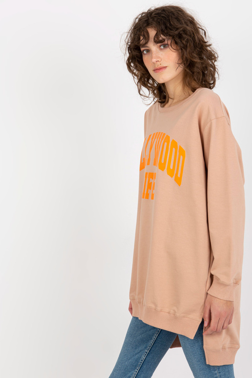 Bluza VI-BL-3102.01P BEEŽ/ORANŽ Bluza VI-BL-3102.01P BEEŽ/ORANŽ