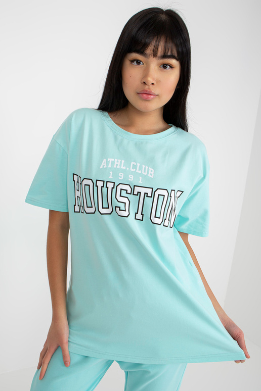 Mündi lahtine t-särk kirjaga