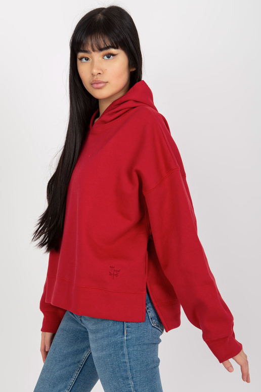 Punane dressipluus kapuutsiga ja...