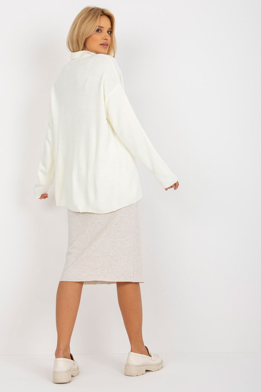 Ecru naiste oversize kraega kampsun...