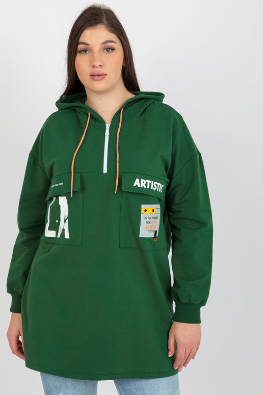 Bluza-RV-BL-8258.34-Ciemny Zielony