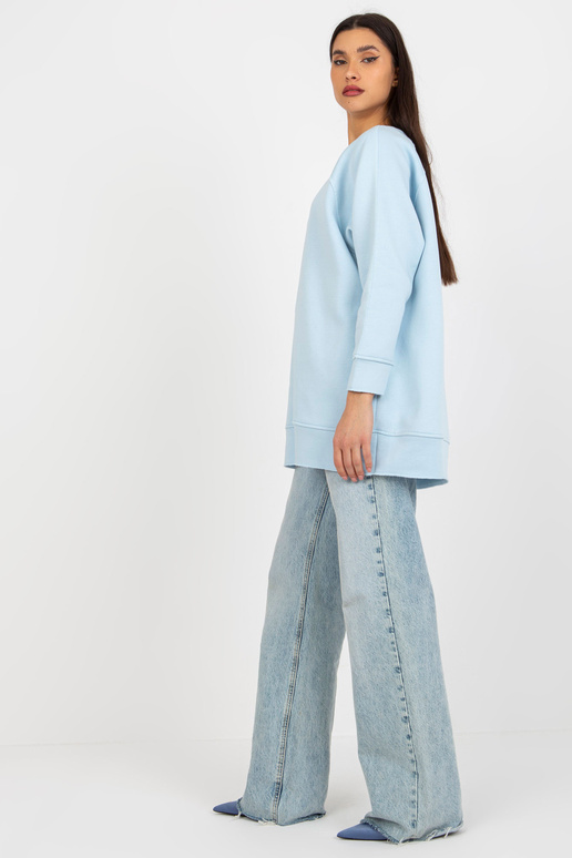 Helesinine Oversized Basic dressipluus