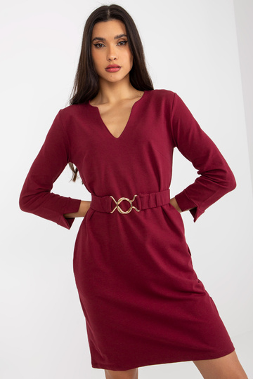 Burgundia sirge taskutega...