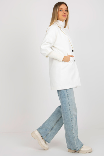 Ecru naiste mantel...