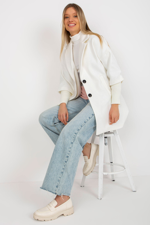 Ecru naiste mantel varrukatel OCH BELLA