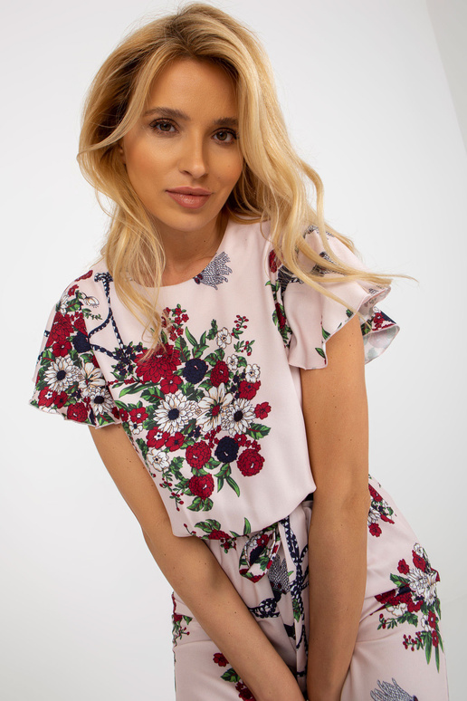 Heleroosa naiste lilleline...