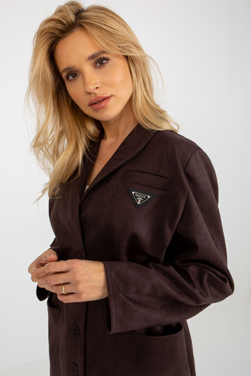 Elastse vöökohaga tumepruun... 2