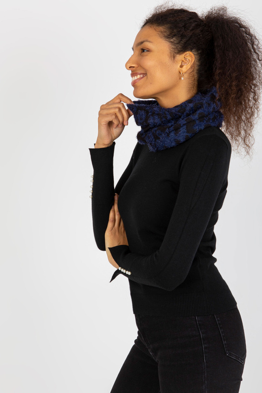 Mustritega tumesinine/must talvine...