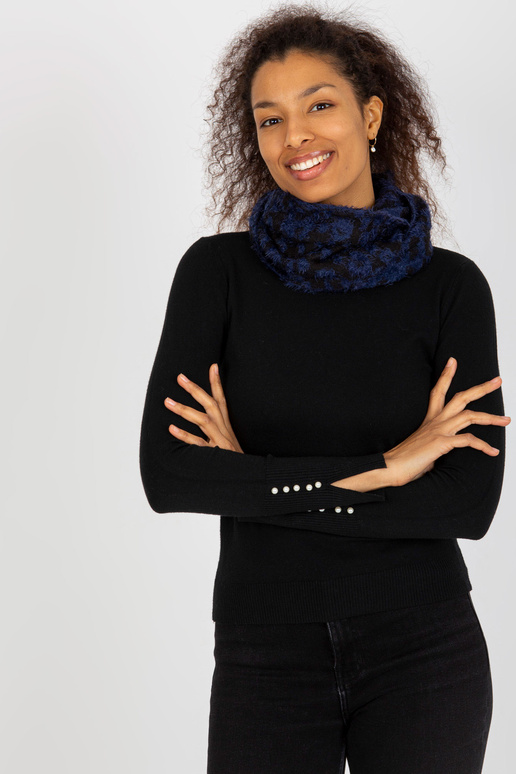 Mustritega tumesinine/must talvine...