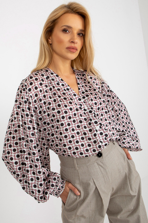 Ecru-Dirty Pink imitatsiooniga...