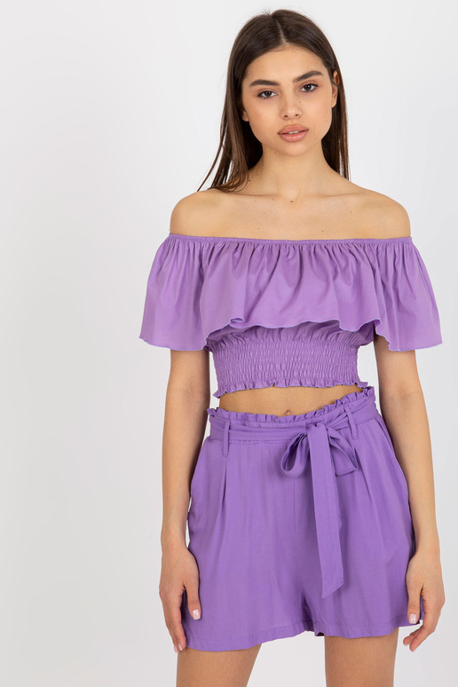 Lilla lühike hispaania pluus fliisiga