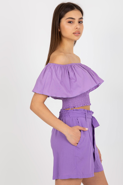 Lilla lühike hispaania pluus fliisiga