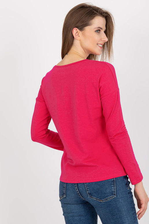 Naiste puuvillane fuksia värvi...