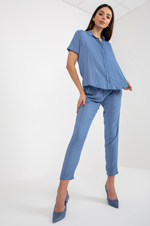 Sinine kardiganist särkpluus alamkraega